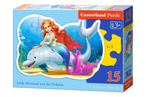 Castorland (B-015160) - "Little Mermaid" - 15 piezas