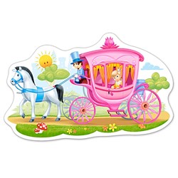 Castorland (B-015122) - "Princess in a Carriage" - 15 piezas