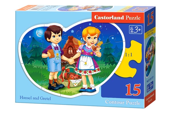 Castorland (B-015177) - "Hansel and Gretel" - 15 piezas
