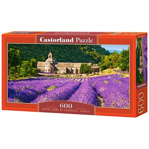 Castorland (B-060313) - "Notre Dame de Senanque, France" - 600 piezas