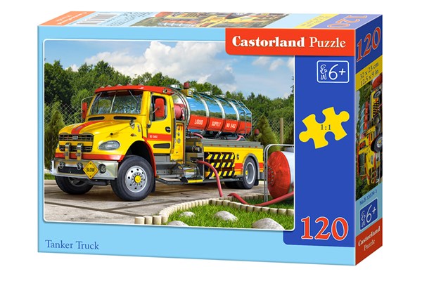 Castorland (B-13074) - "Tanker Truck" - 120 piezas
