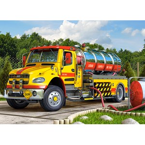 Castorland (B-13074) - "Tanker Truck" - 120 piezas