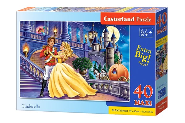 Castorland (B-040254) - "Cinderella" - 40 piezas