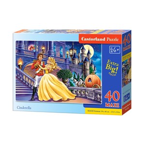 Castorland (B-040254) - "Cinderella" - 40 piezas
