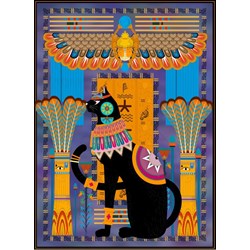 Grafika Kids (00966) - "Egyptian Cat" - 300 piezas
