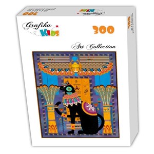 Grafika Kids (00966) - "Egyptian Cat" - 300 piezas