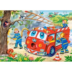 Castorland (B-04324) - "Funny vehicles" - 8 12 15 20 piezas
