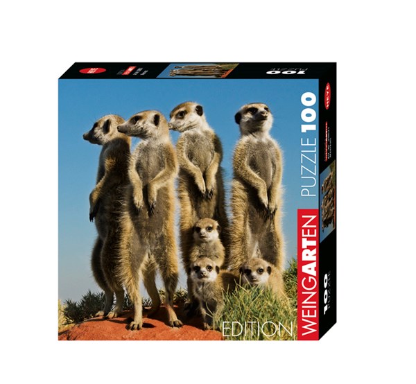 Heye (29631) - Pete Oxford: "Meerkats" - 100 piezas
