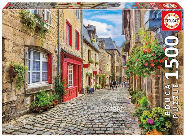 Educa (17671) - "A walk among the flowers" - 1500 piezas