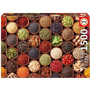 Educa (17666) - "Herbs and spices" - 1500 piezas