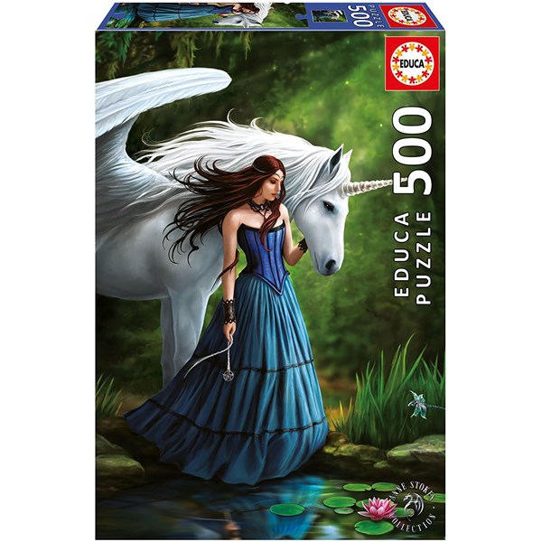 Educa (17652) - Anne Stokes: "Enchanted pool" - 500 piezas