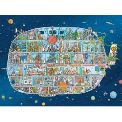 Heye (29841) - Mattias Adolfsson: "Spaceship" - 1500 piezas