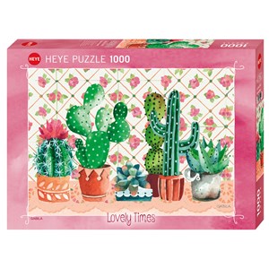 Heye (29831) - Gabila Rissone: "Cactus Family" - 1000 piezas