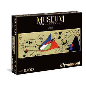 Clementoni (39264) - Joan Miro: "Woman and bird in the night" - 1000 piezas