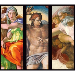 Clementoni (39801) - Sandro Botticelli: "Sistine Chapel" - 500 piezas