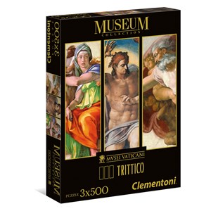 Clementoni (39801) - Sandro Botticelli: "Sistine Chapel" - 500 piezas