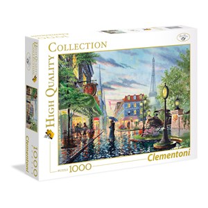 Clementoni (39395) - "Paris Café Summer" - 1000 piezas