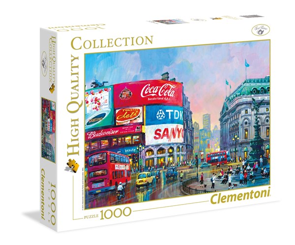 Clementoni (39316) - "London, Piccadilly Circus" - 1000 piezas