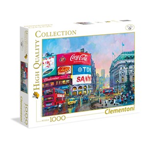 Clementoni (39316) - "London, Piccadilly Circus" - 1000 piezas