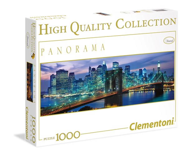 Clementoni (39209) - "New York, Brooklyn Bridge" - 1000 piezas