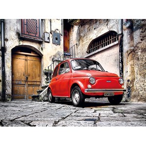 Clementoni (30575) - "Fiat 500" - 500 piezas