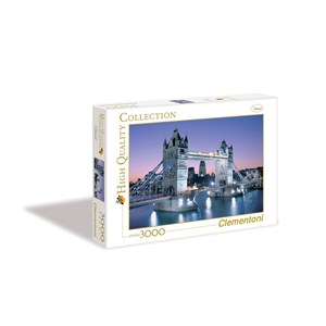 Clementoni (33527) - "London, Tower Bridge" - 3000 piezas