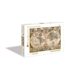 Clementoni (33531) - "Old Map" - 3000 piezas