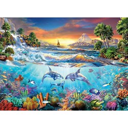 Clementoni (39335) - Christian Riese Lassen: "Under The Sea" - 1000 piezas