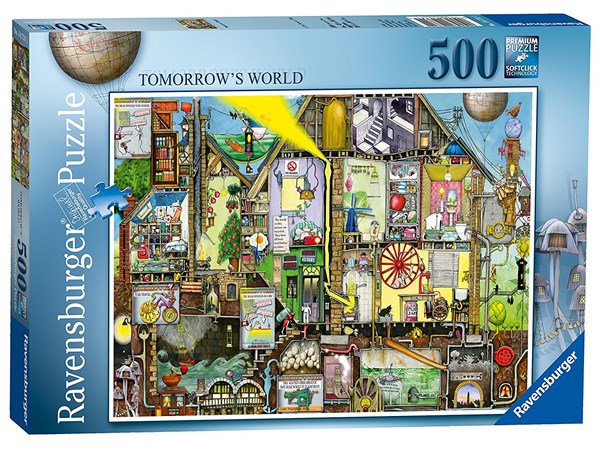 Ravensburger (14731) - Colin Thompson: "Tomorrow's World" - 500 piezas