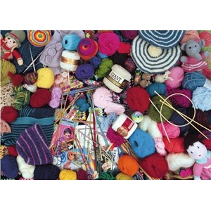 Ravensburger (19515) - "Crafty Yarns" - 1000 piezas