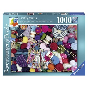 Ravensburger (19515) - "Crafty Yarns" - 1000 piezas
