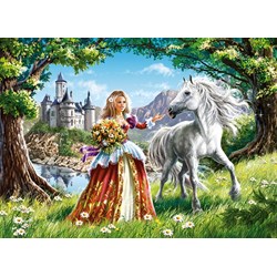 Castorland (B-06830) - "Princess and Her Friend" - 60 piezas