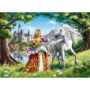 Castorland (B-06830) - "Princess and Her Friend" - 60 piezas