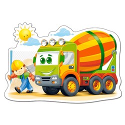 Castorland (B-120086) - "Concrete Mixer" - 12 piezas