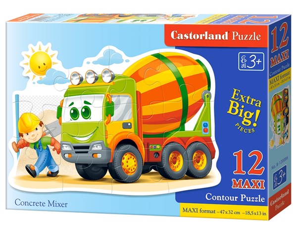 Castorland (B-120086) - "Concrete Mixer" - 12 piezas