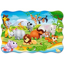 Castorland (C-02276) - "African Animals" - 20 piezas