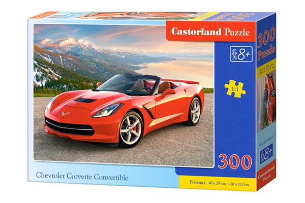 Castorland (B-030057) - "Chevrolet Corvette Convertible" - 300 piezas