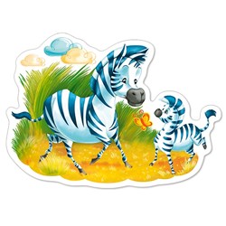 Castorland (B-04454) - "Animals of Africa" - 4 5 6 7 piezas