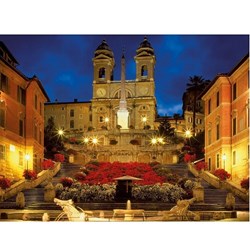 Ravensburger (16370) - "Piazza di Spagna, Rome, Italy" - 1500 piezas