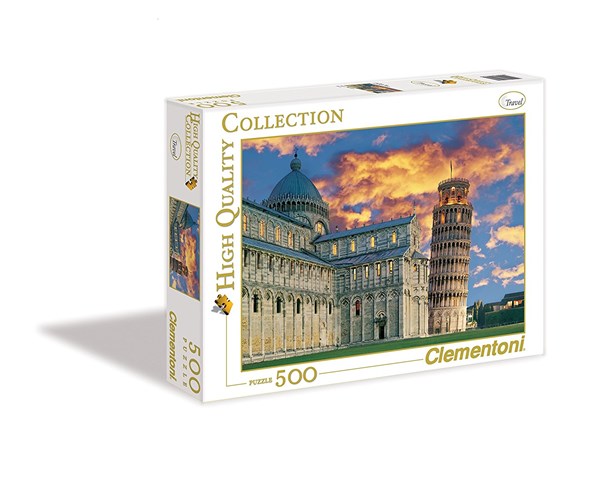 Clementoni (30103) - "Tower of Pisa, Italy" - 500 piezas