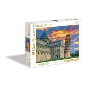 Clementoni (30103) - "Tower of Pisa, Italy" - 500 piezas