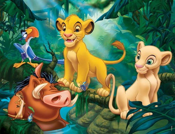 Nathan (86313) - "The Lion King, Simba and Friends" - 30 piezas