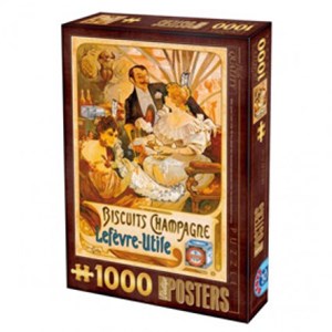 D-Toys (67555-VP05) - "Lefevre-Utile Champagne Biscuits" - 1000 piezas