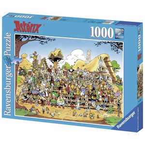 Ravensburger (15434) - "Asterix and Obelix, Family Picture" - 1000 piezas