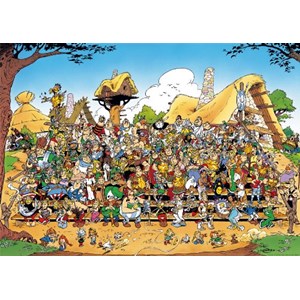 Ravensburger (15434) - "Asterix and Obelix, Family Picture" - 1000 piezas