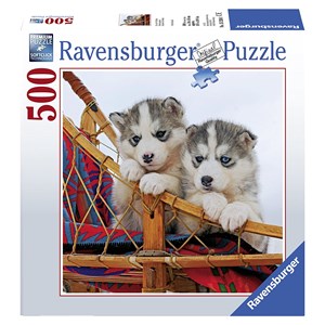 Ravensburger (15230) - "Little Husky" - 500 piezas