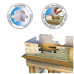 Ravensburger (12551) - "Brandenburg Gate, Berlin" - 324 piezas