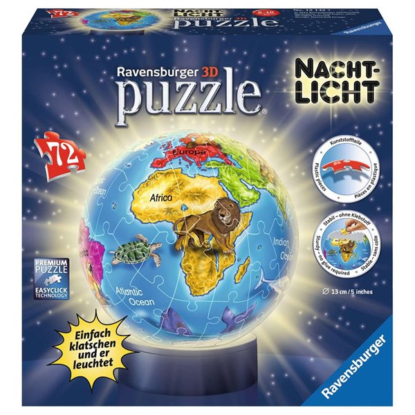 Ravensburger (12142) - "The Earth of Animals" - 72 piezas