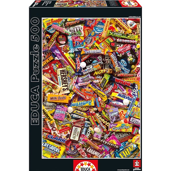 Educa (15513) - "Chocolate Bars" - 500 piezas