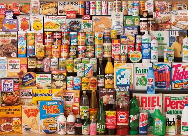 Gibsons (G7034) - "1980's Shopping" - 1000 piezas